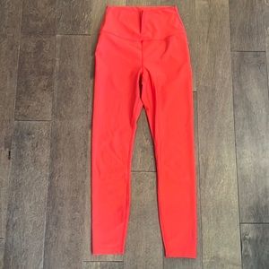 Carbon38 Red Leggings